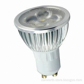 LED Lighting, GU10, 3W, 80Ra, 2,700 to 5,700K, 100lm/W, CE, RoHS Marks